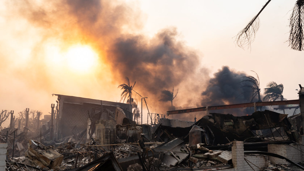 Russell Westbrook gets emotional over Los Angeles wildfires