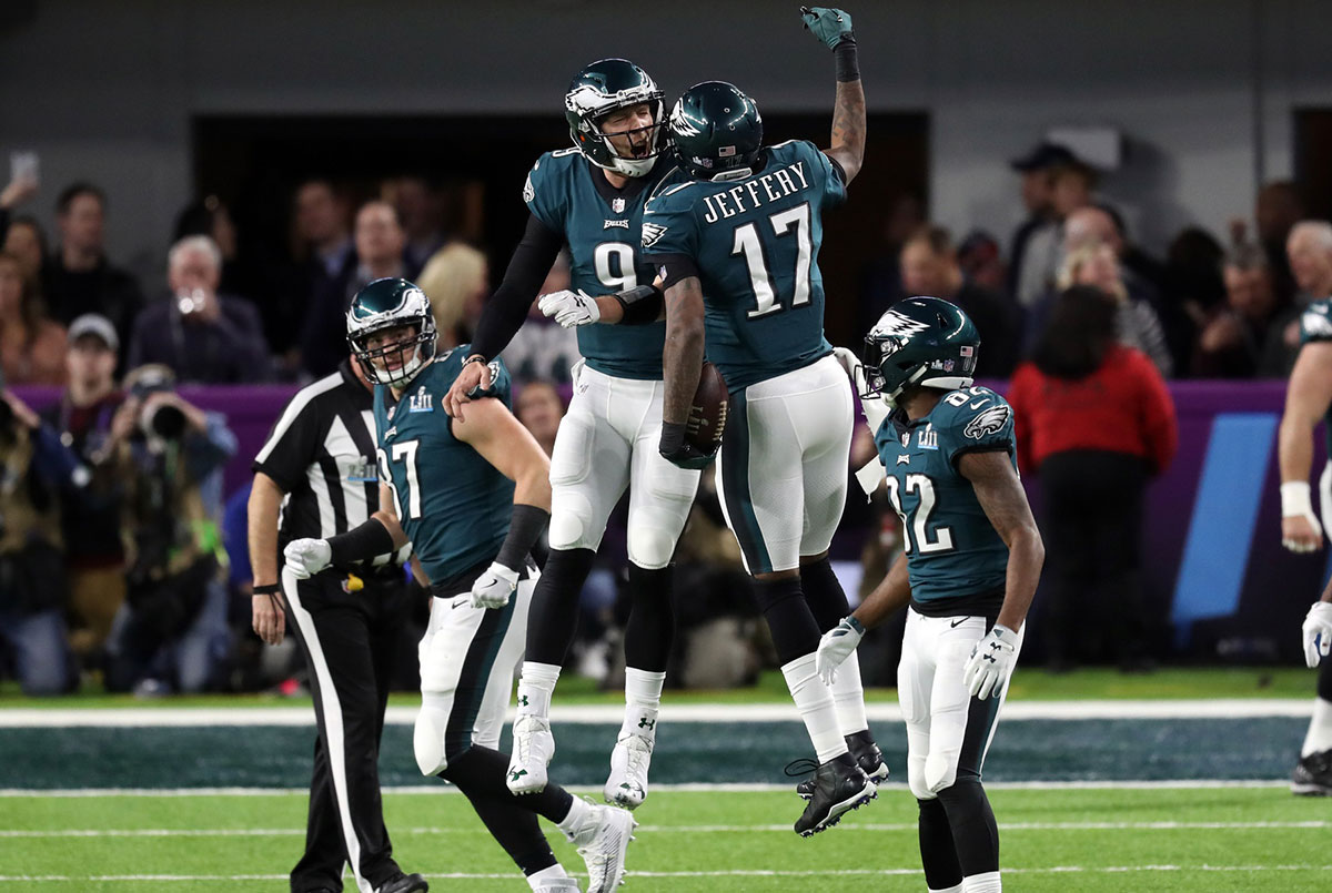 Super Bowl LII Eagles Patriots