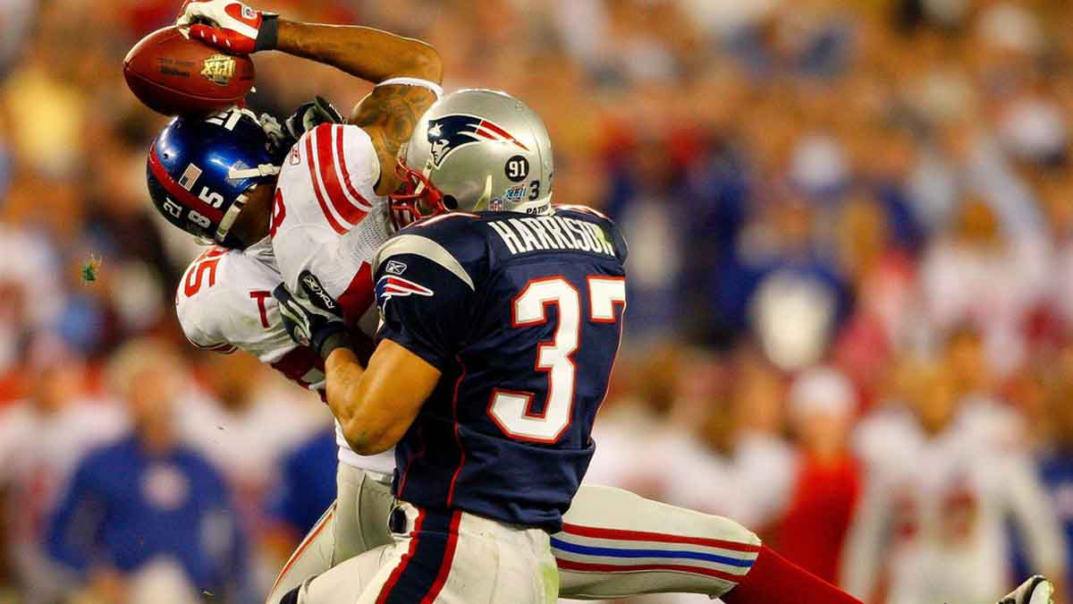 Super Bowl XLII helmet catch