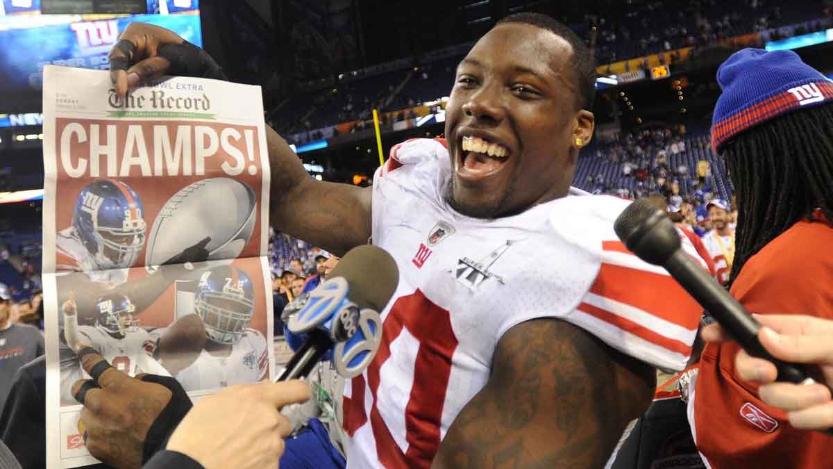 Super Bowl XLVI JPP newspaper