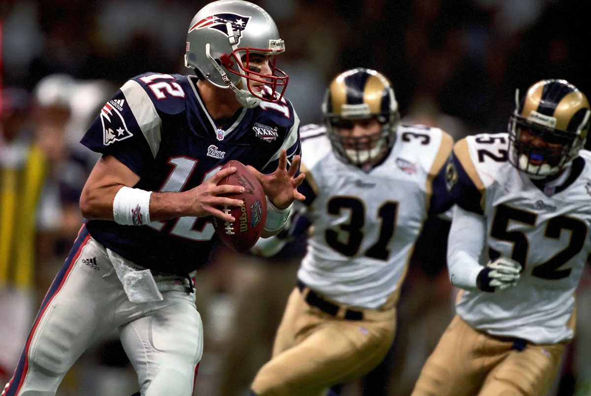 Super Bowl XXXVI Patriots Rams