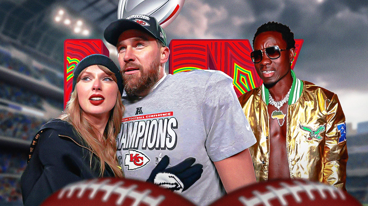 Michael Blackson, Taylor Swift, Travis Kelce