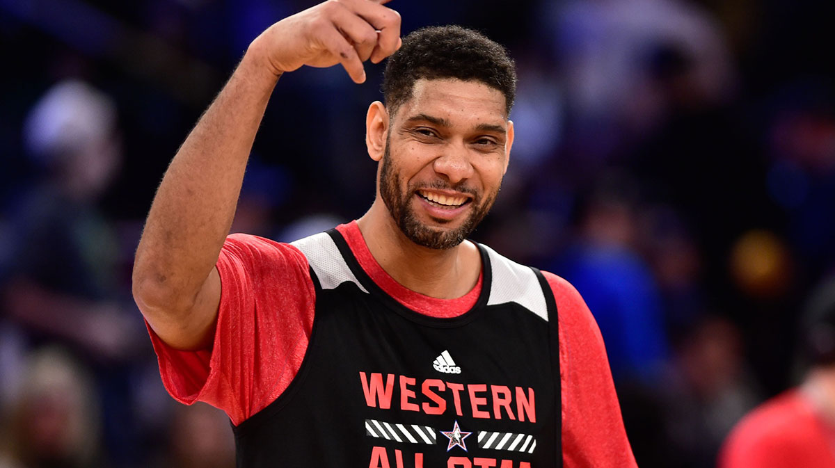 Tim Duncan All Star starters