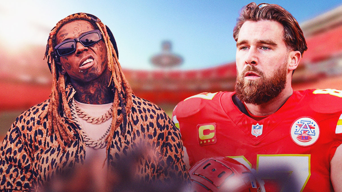 Travis Kelce Lil Wayne Kansas City Chiefs