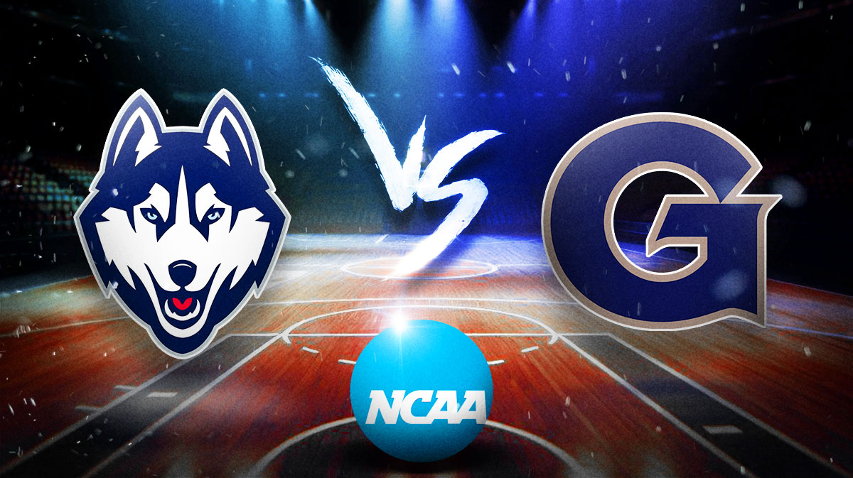 UConn Georgetown prediction, college basketball odds