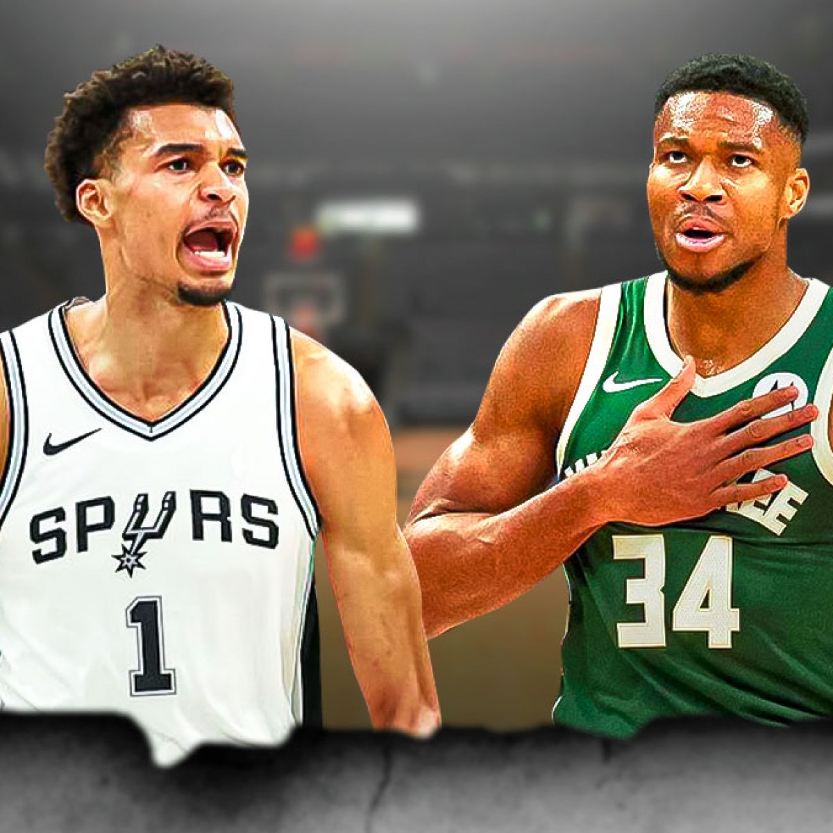 Victor Wembanyama makes not one but two rejections on Giannis Antetokounmpo