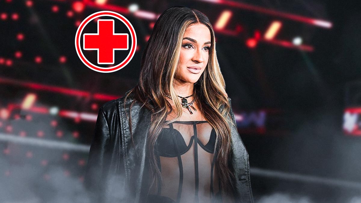 WWE star Dakota Kai, who suffered another injury on Monday Night RAW on Netflix.