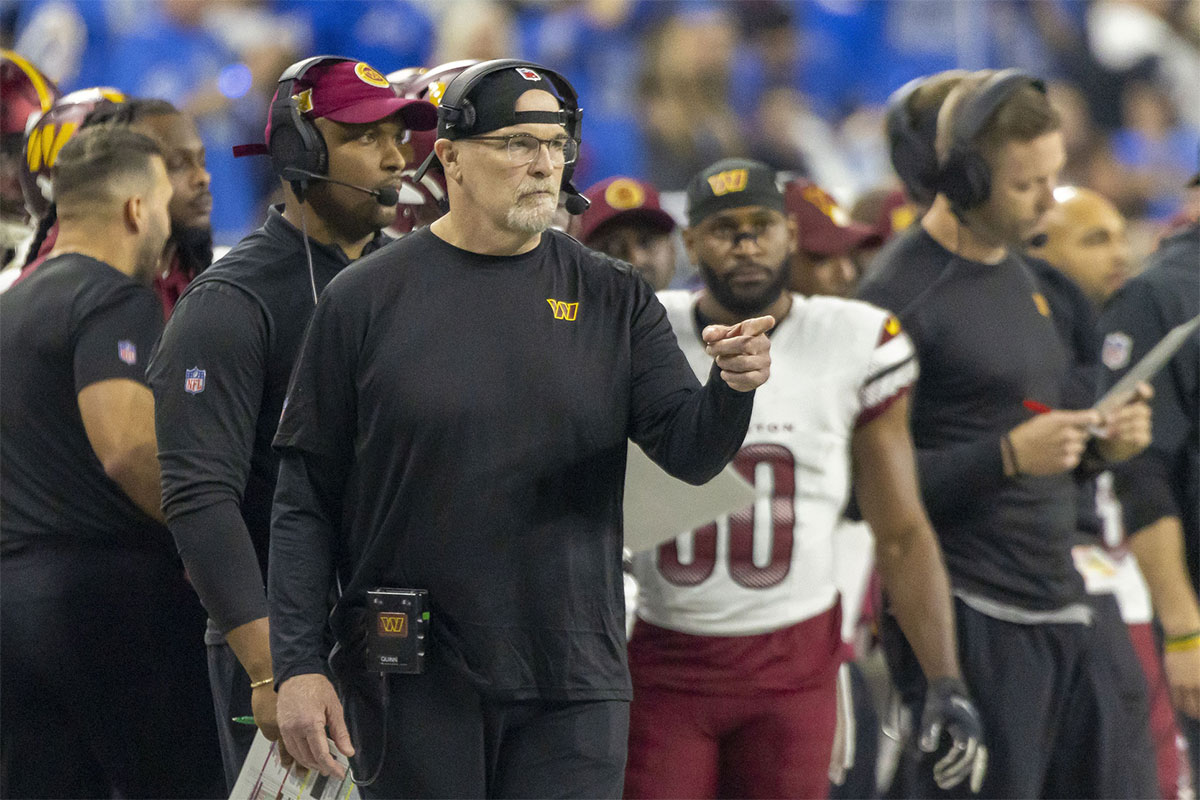 Commanders' Dan Quinn Shouts Out 'lit' Lions Fans After Wild Win