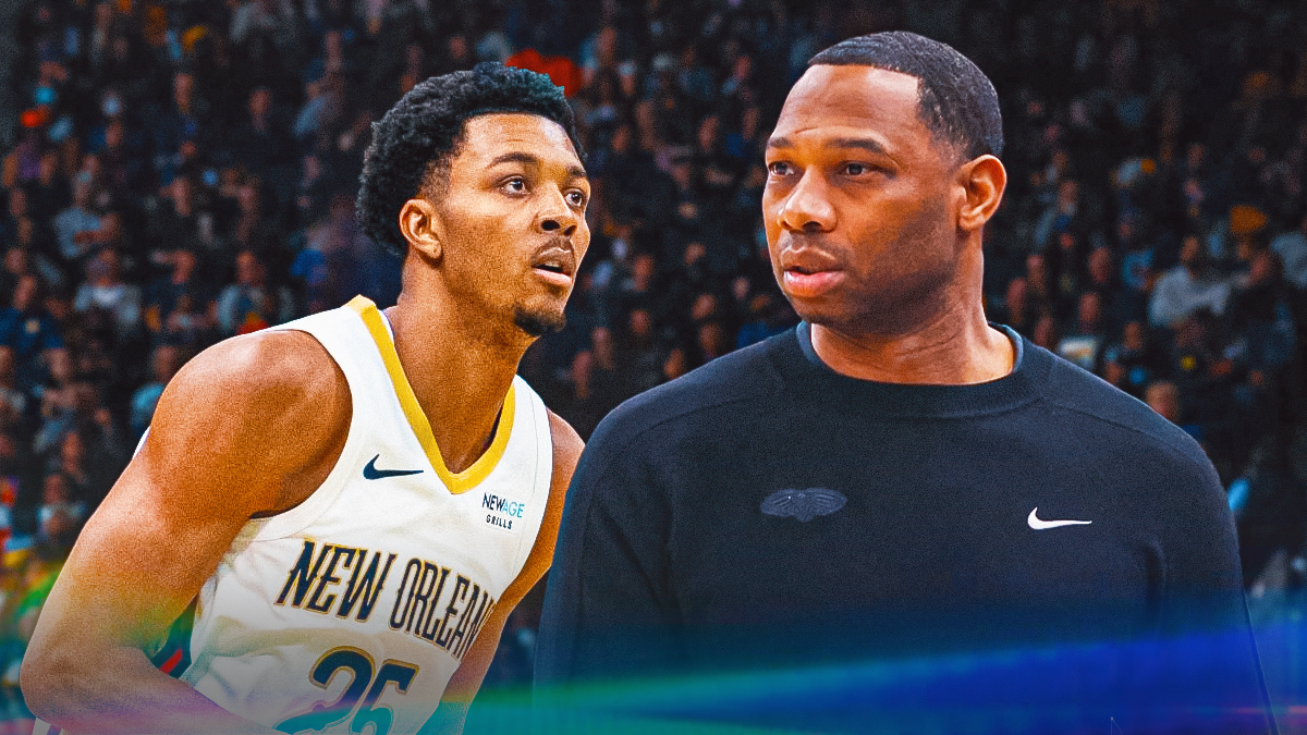 Trey Murphy III, Willie Green, Pelicans logo