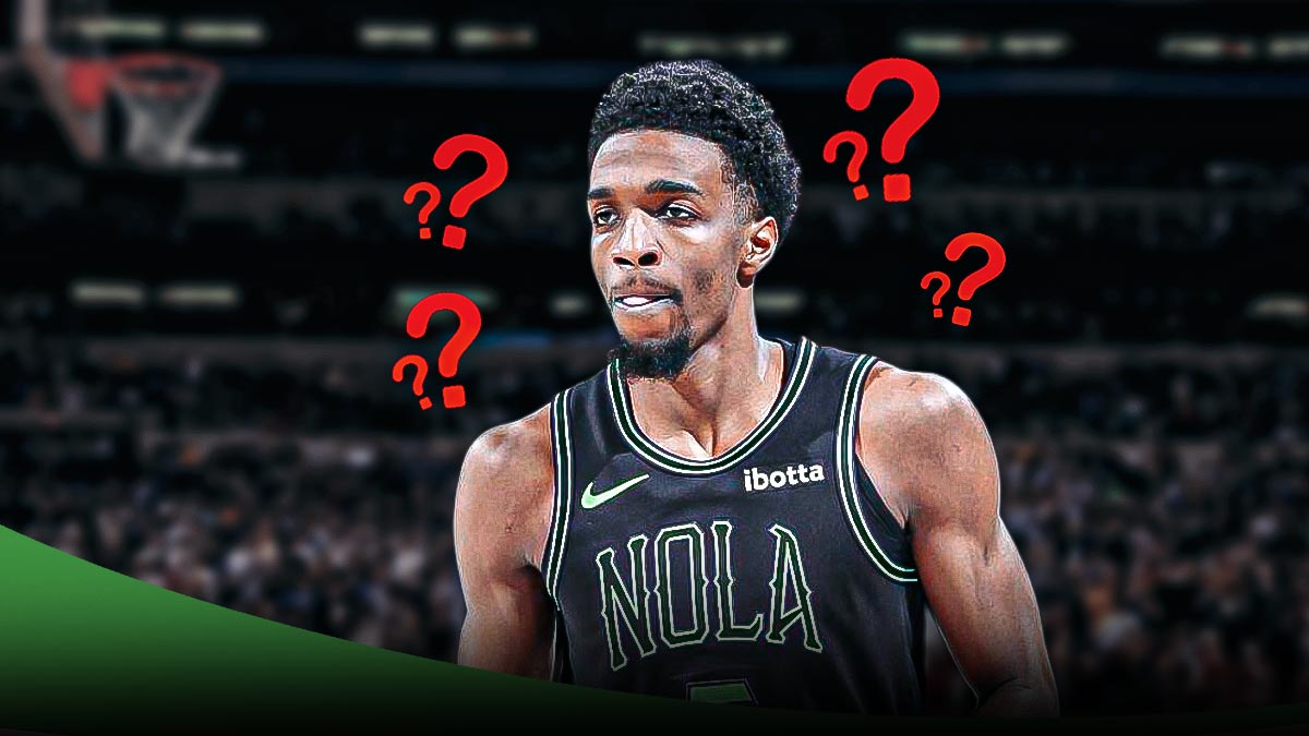 Pelicans F Herb Jones surrounded by question marks, injury