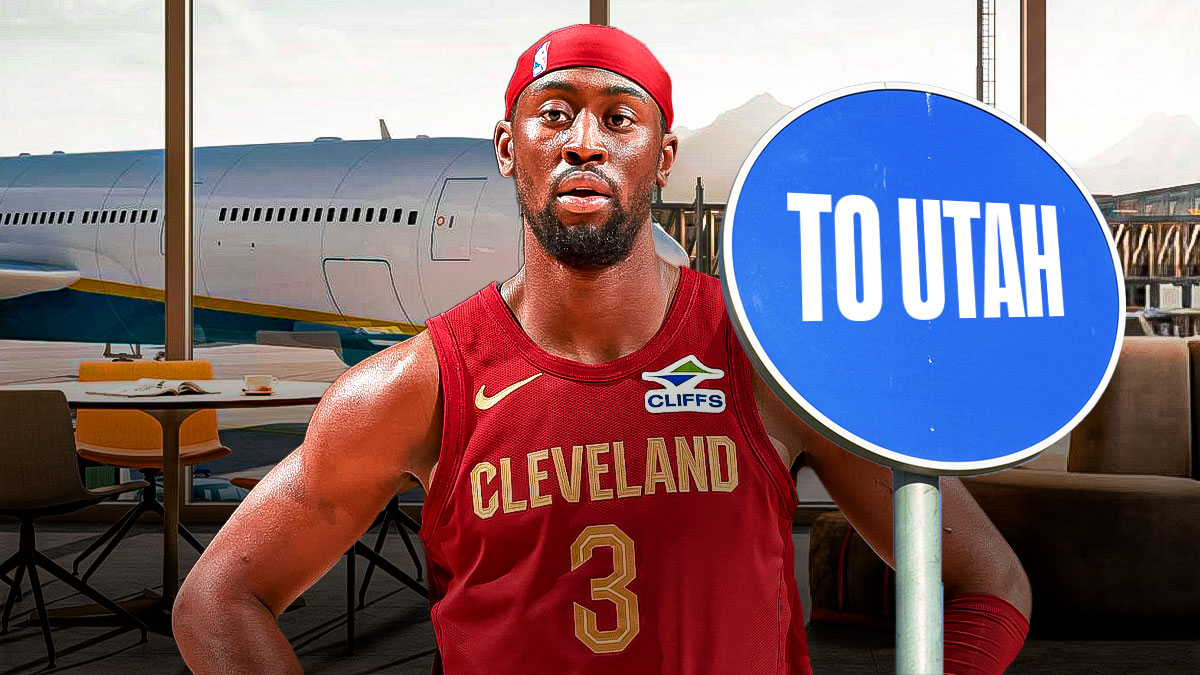 caris levert at airport headed to utah
