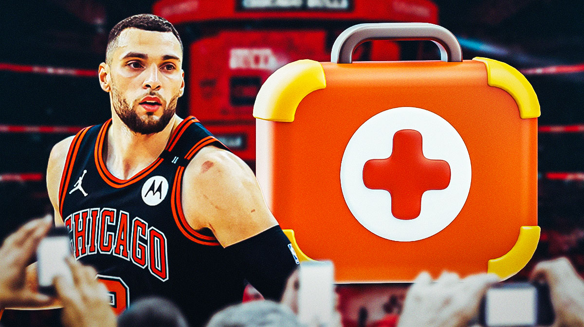 Bulls' Zach LaVine lands on injury report vs. Blazers with knee issue