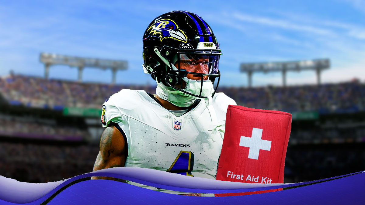 Zay Flowers suffered a scary injury during the Ravens' Saturday game versus the Browns