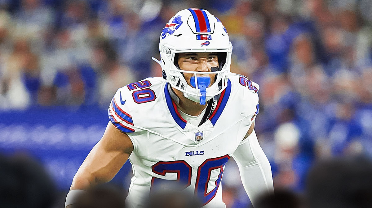 Bills defensive back Taylor Rapp was injured in the first half vs. the Ravens