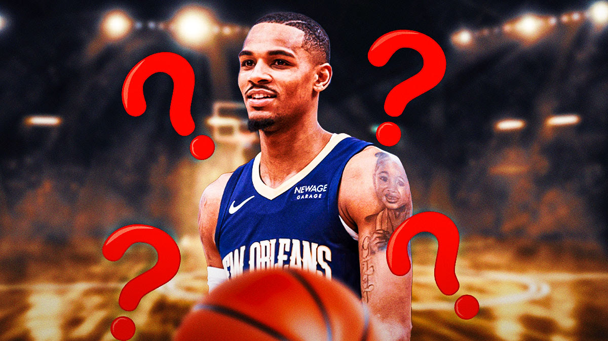 Pelicans G Dejounte Murray surrounded by question marks
