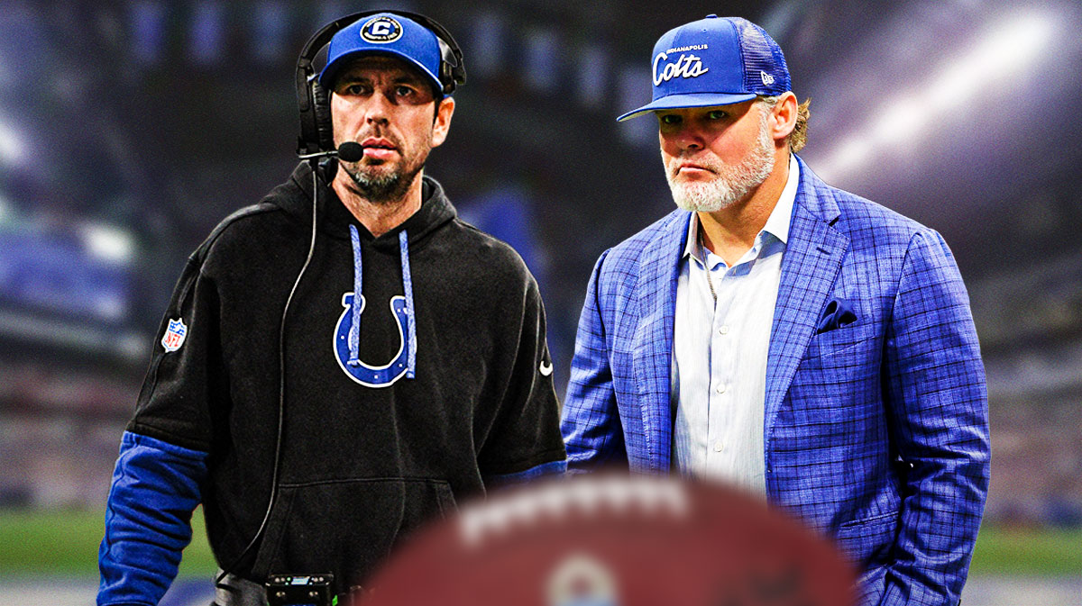 Colts Chris Ballard and Colts Shane Steichen ahead of 2025 NFL offseason