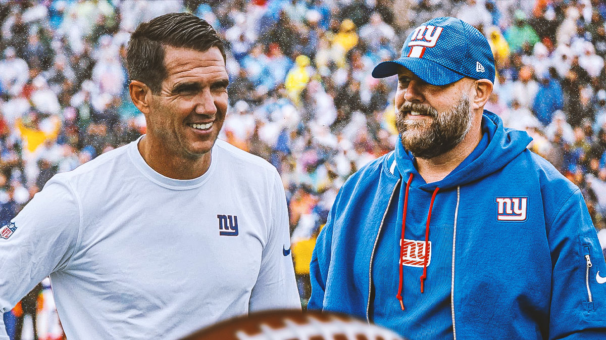 Giants Joe Schoen and Giants Brian Daboll ahead of 2025 NFL offseason