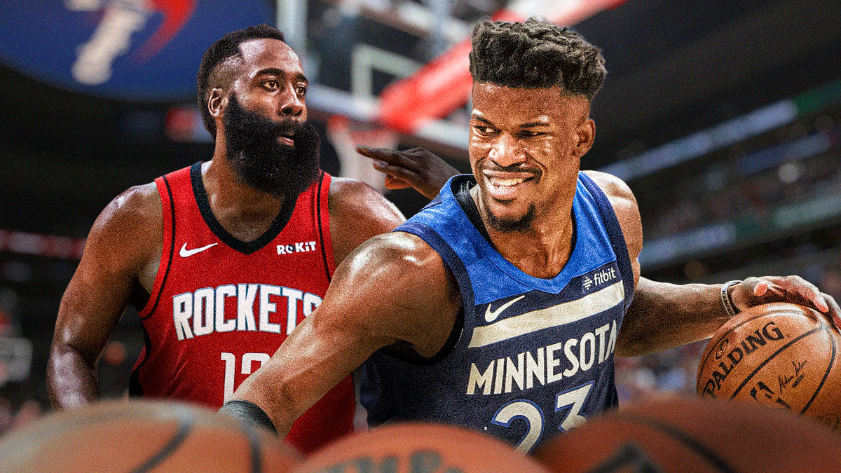James Harden and Jimmy Butler