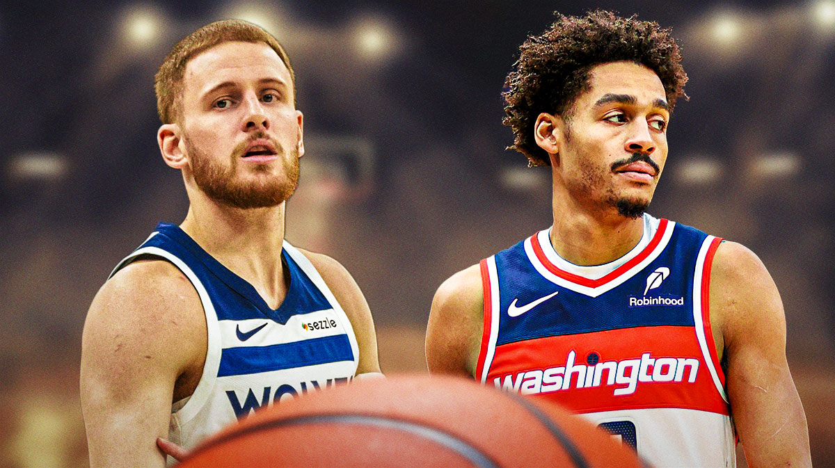Donte DiVincenzo and Jordan Poole