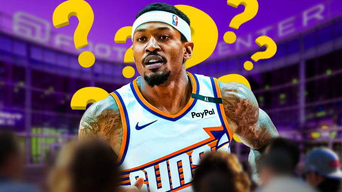 Suns star Bradley Beal with question marks around him