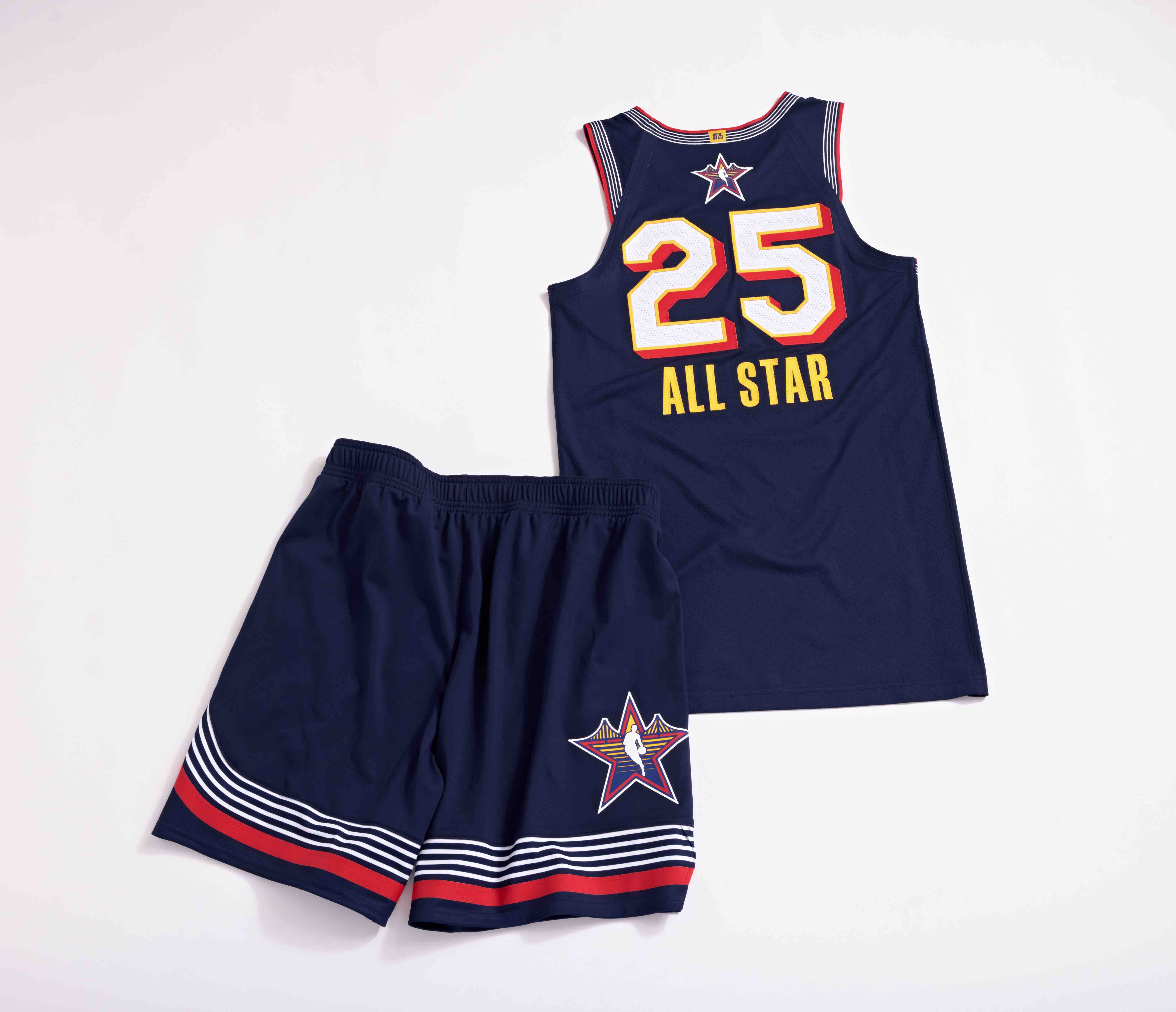 New York, Ni - 30. January: 2025 NBA All-Star Game Jersey Shot 30. January 2025 in New York, New York.