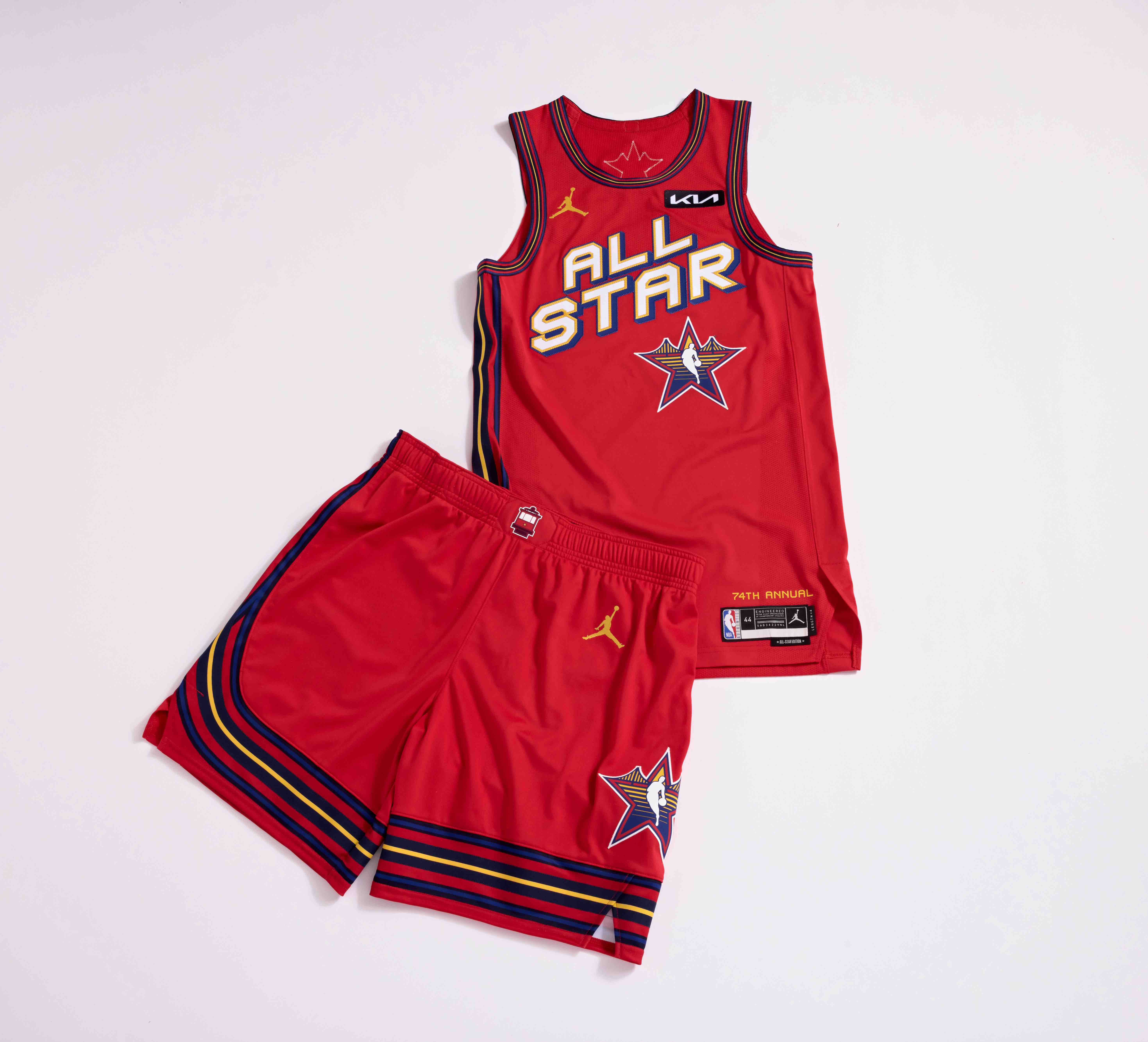 New York, Ni - 30. January: 2025 NBA All-Star Game Jersey Shot 30. January 2025 in New York, New York.