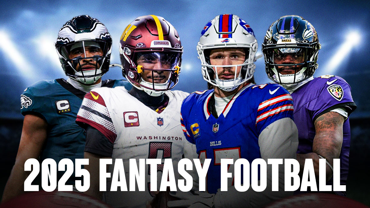 Jalen Hurts, Jayden Daniels, Josh Allen, Lamar Jackson, 2025 Fantasy Football