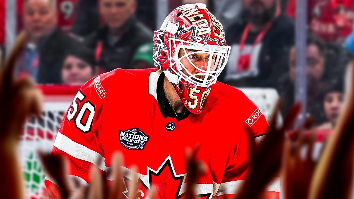 Jordan Binnington 4 Nations Face-Off