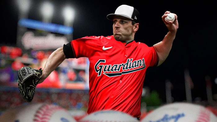 Former Orioles pitcher John Means joins the Cleveland Guardians on a one-year deal, with hopes for an August return from Tommy John surgery.