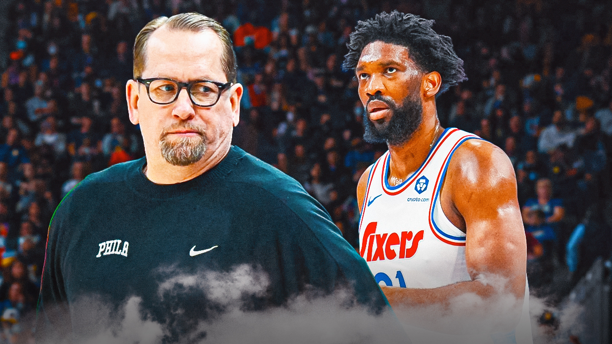 76ers' Nick Nurse and Joel Embiid