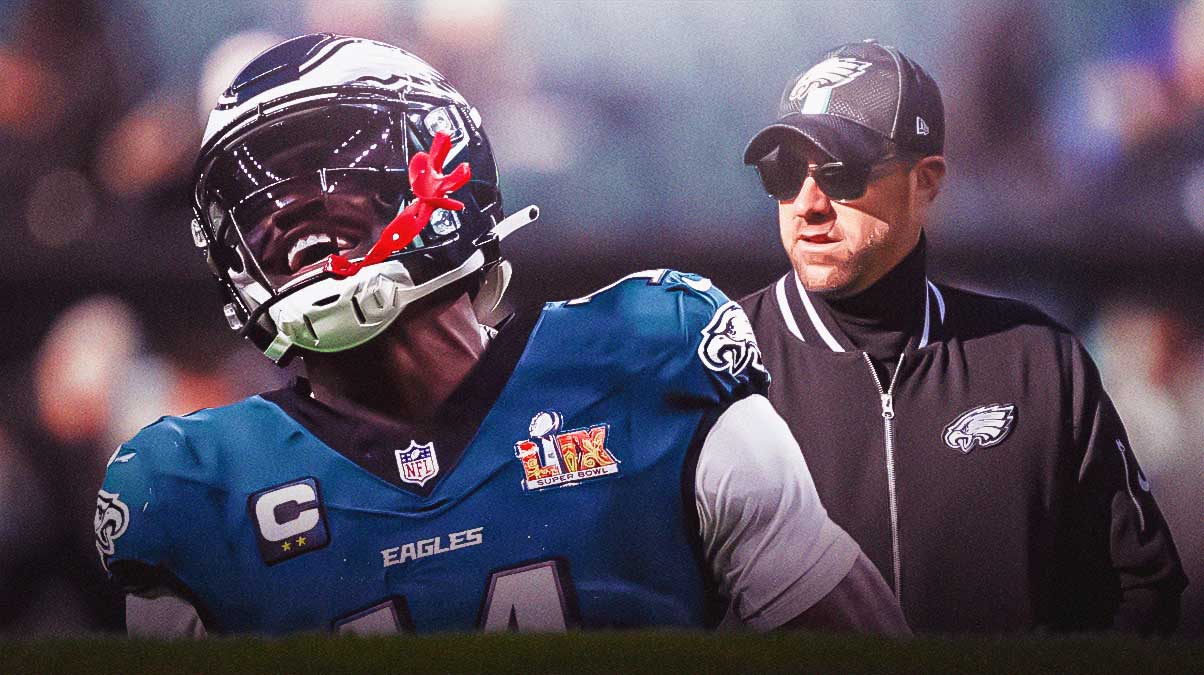Eagles' AJ Brown shares honest opinion on Kellen Moore's replacement