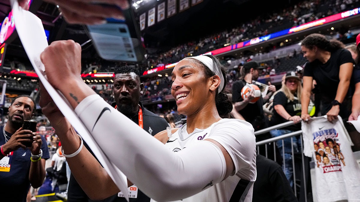 Aces’ A’ja Wilson drops truth bomb on playing for Las Vegas her entire career