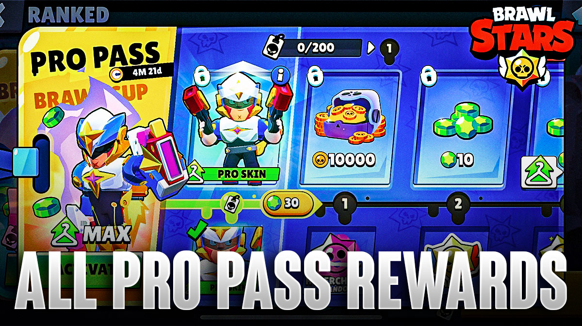 All Brawl Stars Brawl Cup Pro Pass Ranked Rewards