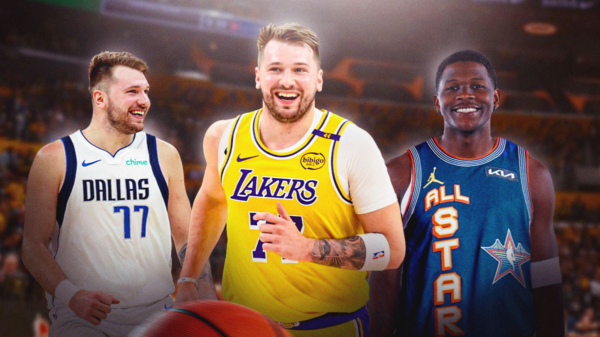 Anthony Edwards, Luka Doncic, Minnesota Timberwolves, Los Angeles Lakers, Dallas Mavericks, NBA All-Star Game