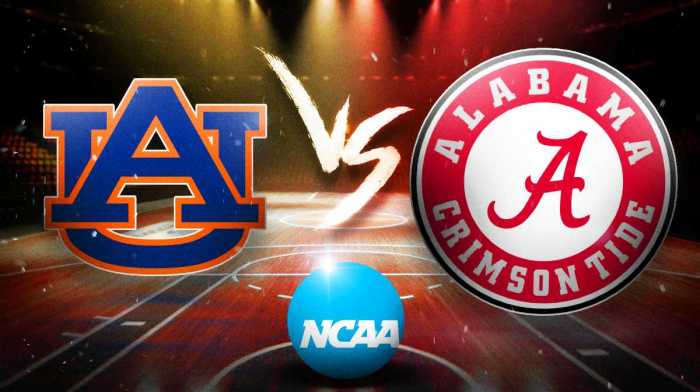 Auburn Alabama prediction, college basketball odds