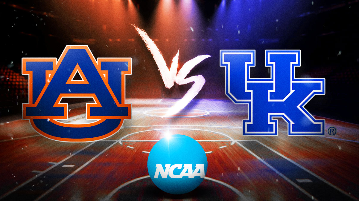 Auburn Kentucky prediction, college basketball odds