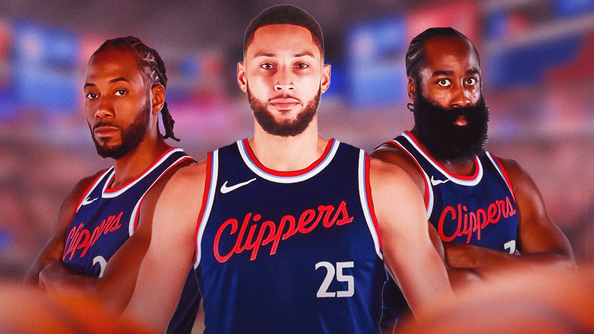 Ben Simmons, James Harden, Kawhi Leonard, Los angeles Clippers