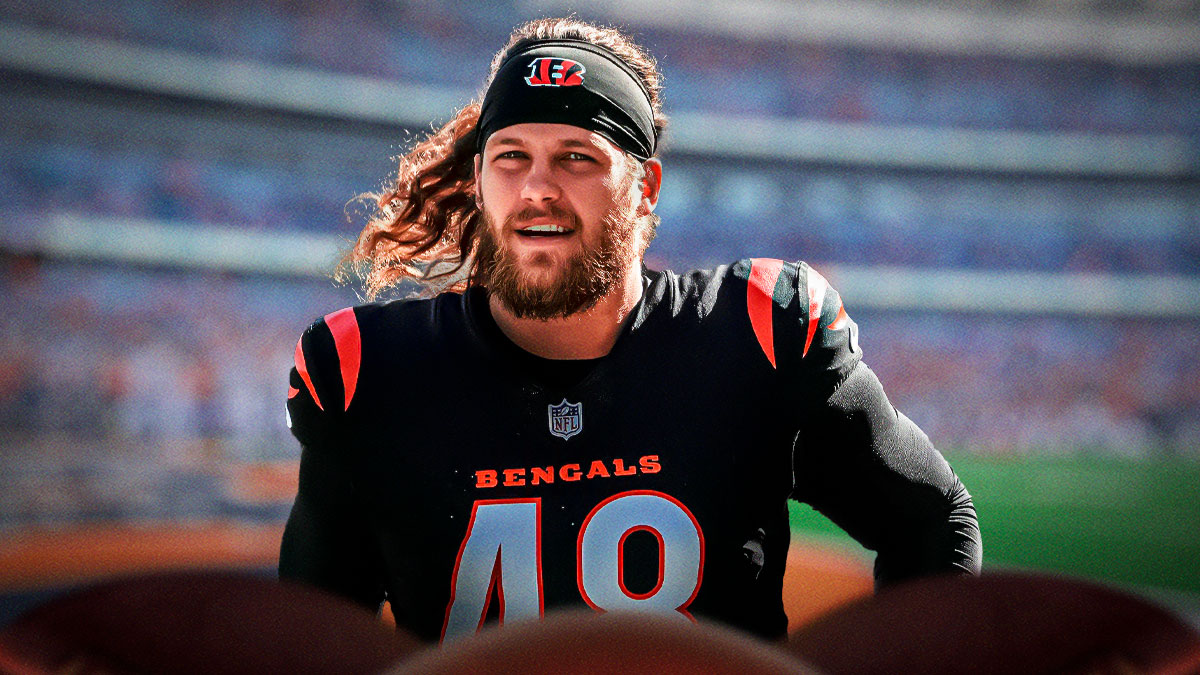 Cal Adomitis in a Bengals jersey.