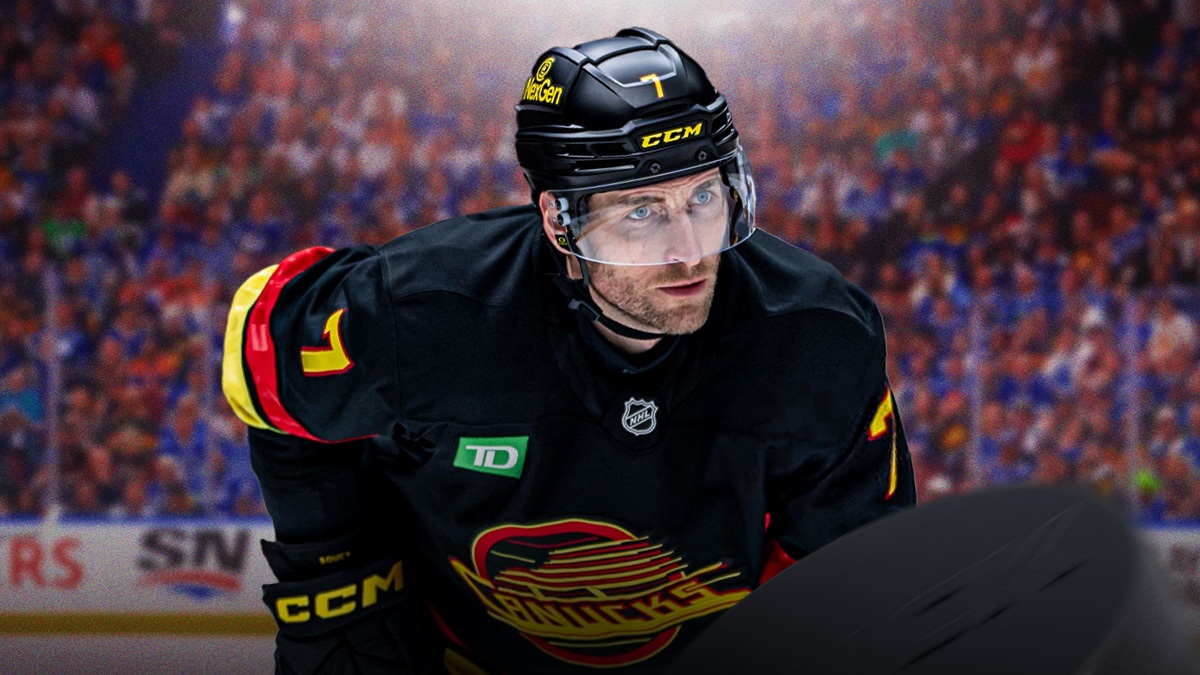 Canucks defender Carson Soucy is a likely trade candidate in 2025.