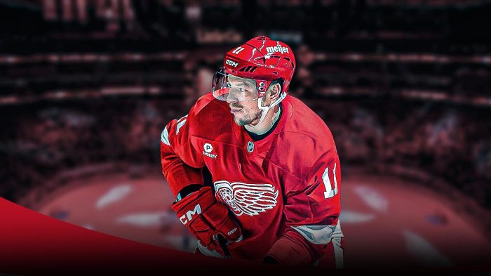 The Red Wings have Vladimir Tarasenko trade options before March 7th.