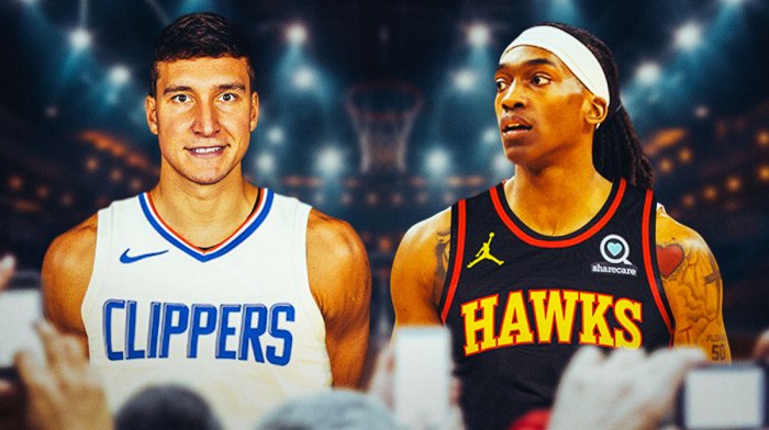 Bogdan Bogdanovic, Los Angeles Clippers, Terance Mann, Atlanta Hawks