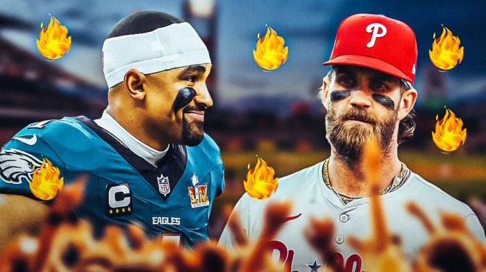 Bryce harper, Eagles, Super Bowl, spring training, Phillies