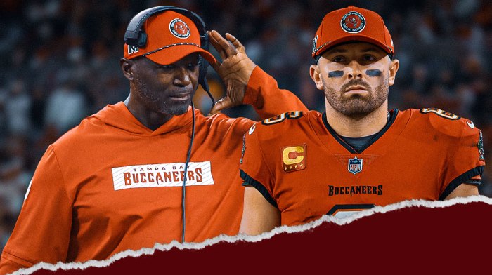Buccaneers head coach Todd Bowles and Baker Mayfield have a big 2025 NFL Draft to look forward to.