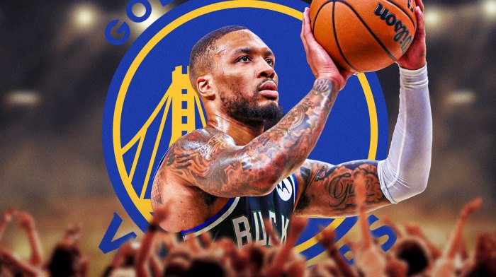 Bucks' Damian Lillard, Warriors