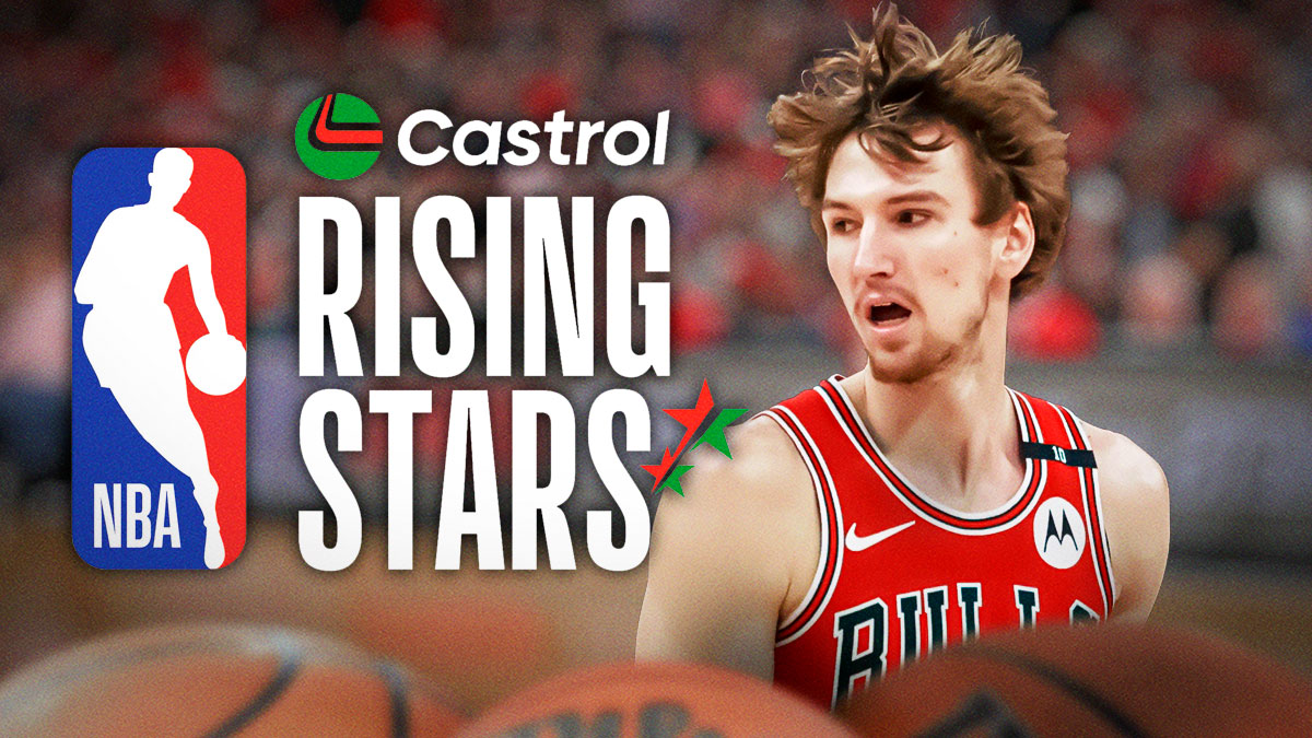 Bulls' Matas Buzelis with NBA Rising Stars at All-Star Game