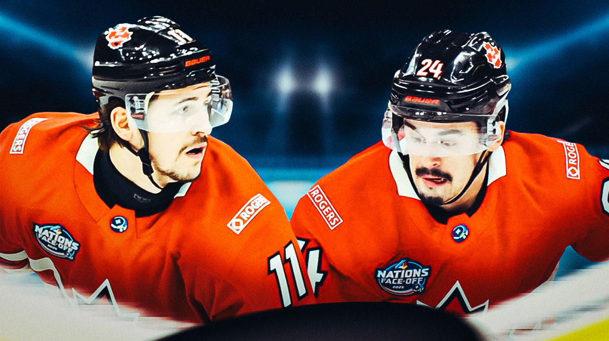 Seth Jarvis and Travis Konecy. Both with Team Canada