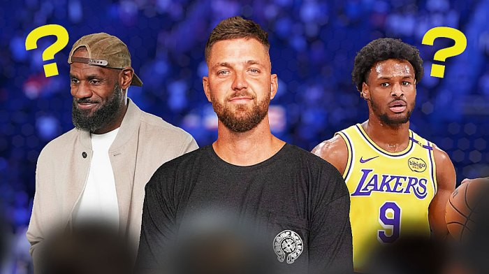 CHandler Parsons, LeBron James, Bronny James, Lakers, All-Star