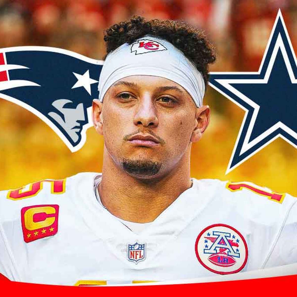Chiefs' Patrick Mahomes admits true feelings about Patriots, Cowboys  growing up