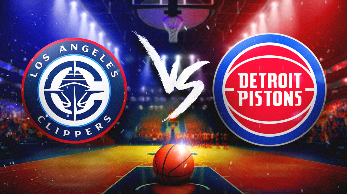 Clippers Pistons prediction, NBA odds