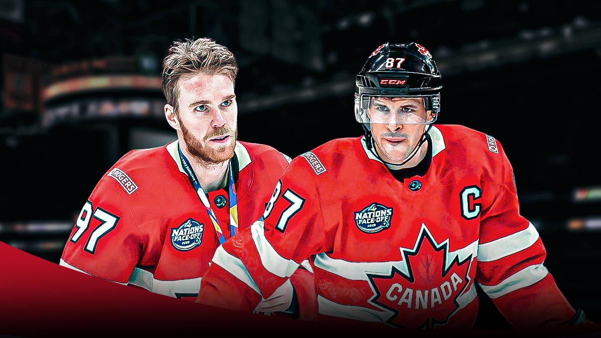 Team Canada star Sidney Crosby reacted to Connor McDavid winning the 4 Nations Final.